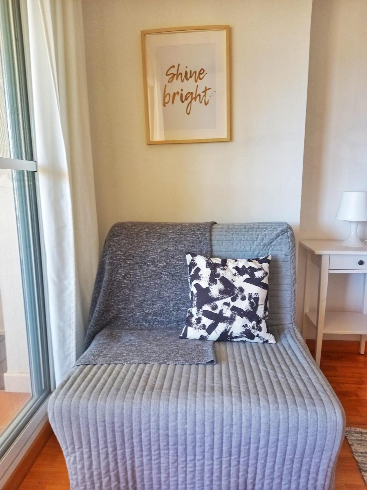 Calido Con Gran Terraza Y Vistas A 600 Metros Del Mar Appartement